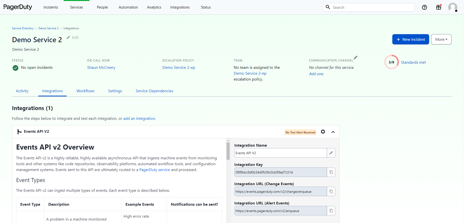 PagerDuty Integration Configuration