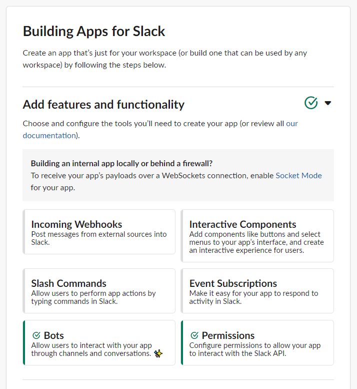 Slack Allow Permissions